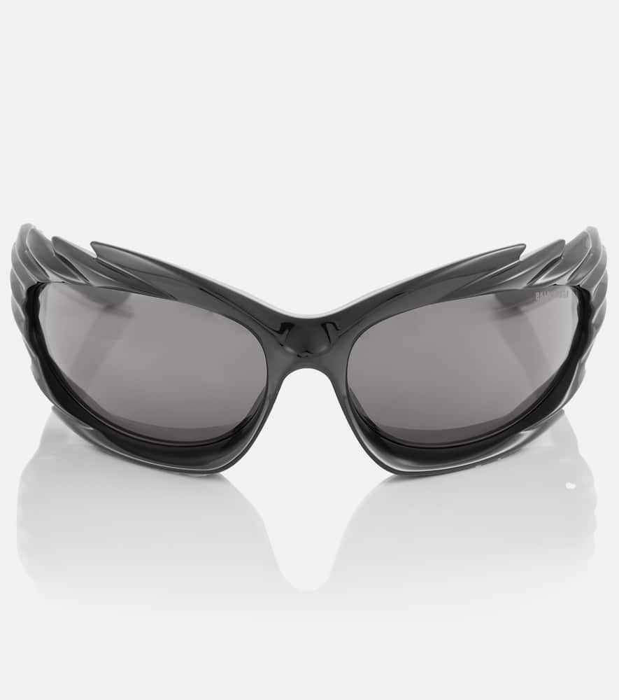Balenciaga - Spike rectangular sunglasses