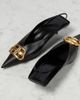Balenciaga Balenciaga Square Knife BB slingback mules - 6