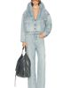 Balenciaga Balenciaga Standing Collar Boxy Jacket - 5