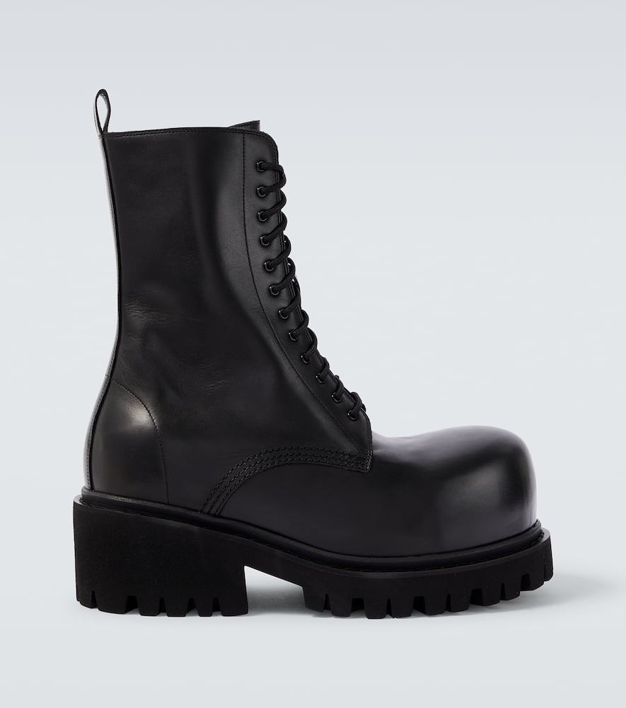 Balenciaga - Stomper leather boots