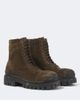 Balenciaga Balenciaga Strike suede combat boots - 1