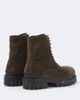 Balenciaga Balenciaga Strike suede combat boots - 6