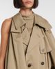 Balenciaga Balenciaga Suspended Trench cotton twill midi dress - 4