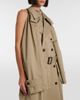 Balenciaga Balenciaga Suspended Trench cotton twill midi dress - 6