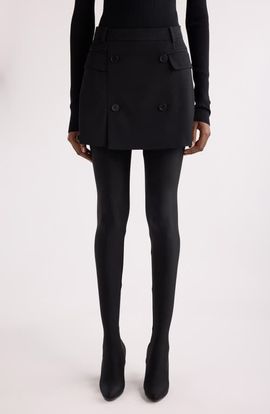 Balenciaga Balenciaga Tailored Twill Miniskirt