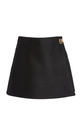 Balenciaga Balenciaga Tailored WoolSilk Skort