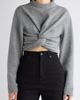Balenciaga Balenciaga Twist Front Wool Sweater - 1