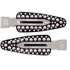 Balenciaga Balenciaga Two-Pack Black Salon BB Hair Clips