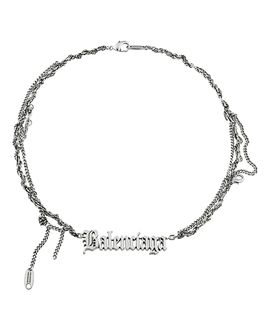 Balenciaga Balenciaga Typo Destroyed Necklace