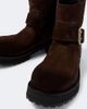 Balenciaga Balenciaga Venom suede biker boots - 3