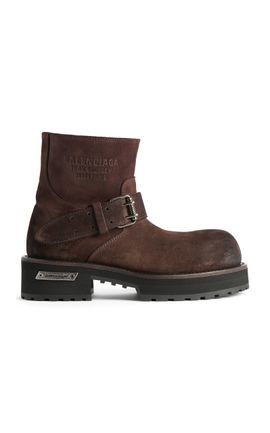Balenciaga Balenciaga Venom Suede Mini Booties