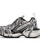 Balenciaga Balenciaga White & Black 3XL Extreme Laces Sneakers - 3
