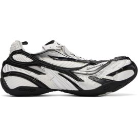 Balenciaga Balenciaga White & Black Soleless Sneakers