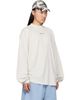 Balenciaga Balenciaga White Distressed Long-Sleeve T-Shirt - 2