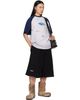 Balenciaga Balenciaga White Raglan Sleeves T-Shirt - 4