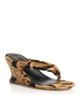 Balenciaga Balenciaga Women's Ocelot Print Wedge Sandals - 1