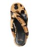 Balenciaga Balenciaga Women's Ocelot Print Wedge Sandals - 5