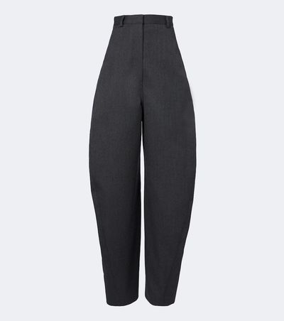 Balenciaga Balenciaga Wool barrel-leg pants