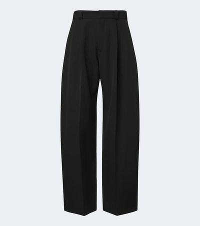 Balenciaga Balenciaga Wool twill barrel-leg pants