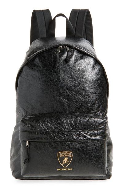Balenciaga Balenciaga x Automobili Lamborghini Explorer Leather Backpack