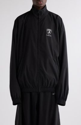 Balenciaga Balenciaga x Automobili Lamborghini Logo Embroidered Track Jacket