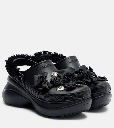 Balenciaga Balenciaga x Crocs Jibbitz platform mules