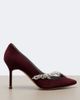 Balenciaga Balenciaga x Manolo Blahnik embellished suede pumps - 5
