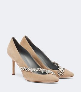 Balenciaga Balenciaga x Manolo Blahnik suede pumps