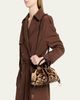 Balenciaga Bolero Mini Leopard-Print Calf Hair Bowling Bag - 2