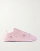BALENCIAGA City studded crinkled-leather sneakers - 1