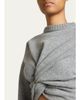 Balenciaga Cropped Twisted Wool Sweater - 5