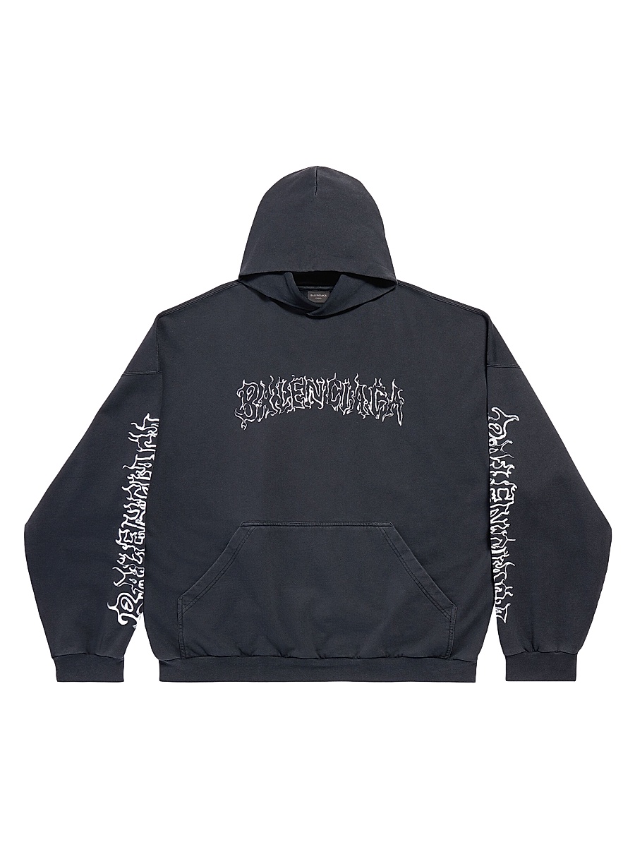 Balenciaga - Diy Metal Outline Hoodie Oversized