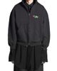 Balenciaga Ebay Zip-Up Hoodie Regular Fit - 6