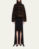 Balenciaga Faux Fur Reversible Nylon Puffer Jacket - 2