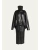 Balenciaga High Collar Blouson Skirted Jacket - 1