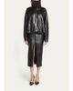 Balenciaga High Collar Blouson Skirted Jacket - 2