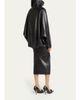 Balenciaga High Collar Blouson Skirted Jacket - 3