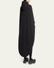 Balenciaga Hooded Oversized High-Low Cape - 3