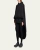 Balenciaga Hooded Oversized High-Low Cape - 4