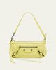 Balenciaga Le City Crinkled Leather Pouch Shoulder Bag - 1