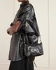 BALENCIAGA Le City Moto mini crinkled-leather shoulder bag - 2