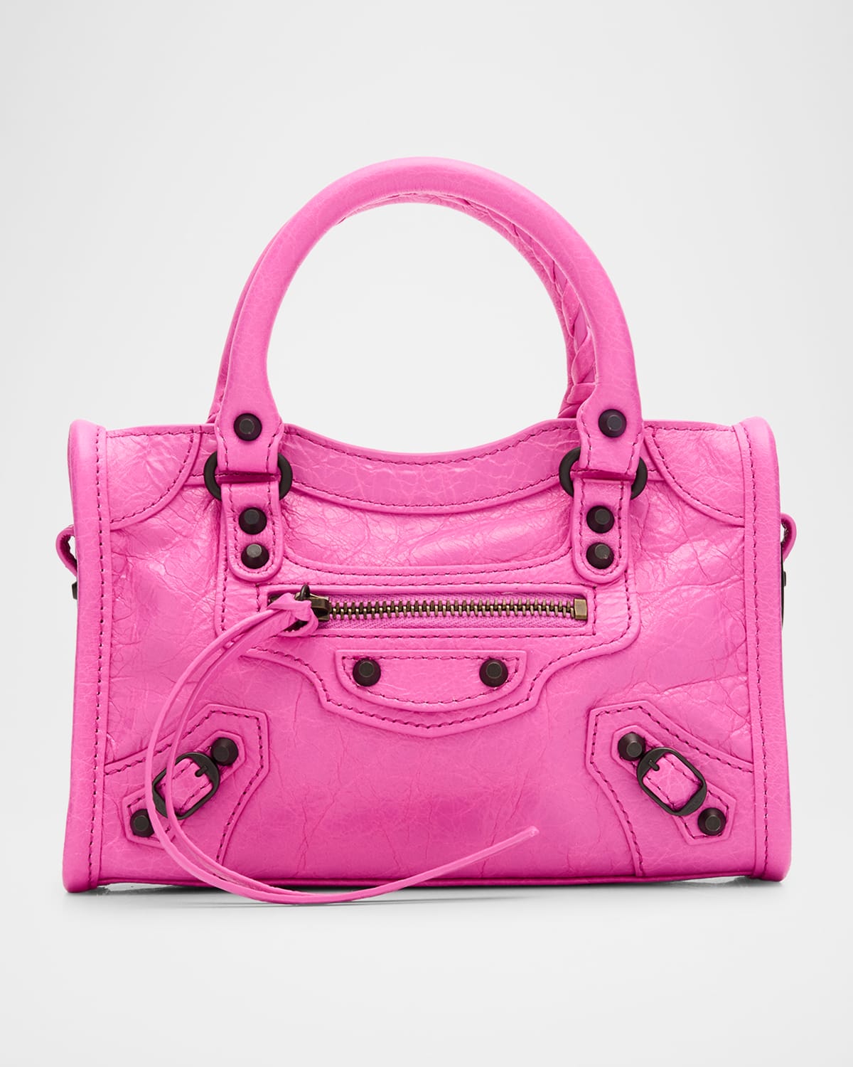 Balenciaga - Le City Nano Leather Tote Bag