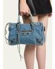 Balenciaga Le City Small Denim Tote Bag - 2