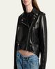 Balenciaga Leather Sack Biker Jacket - 5