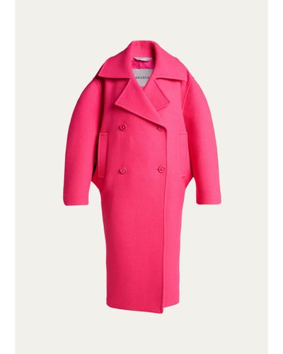 Balenciaga Long Cocoon Coat
