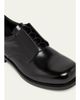 Balenciaga Men's Comfy Leather Derby Shoes - 5