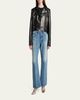 Balenciaga Mid-Rise Faded Denim Straight-Leg Jeans - 2