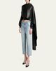 Balenciaga Organic Cotton Vintage Straight-Leg Crop Jeans - 2