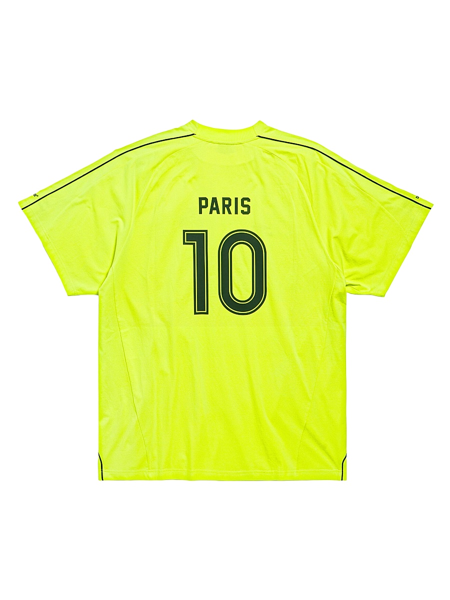 balenciaga paris soccer tシャツ Balenciaga Paris Soccer Oversized T-Shirt | Saks Fifth Avenue