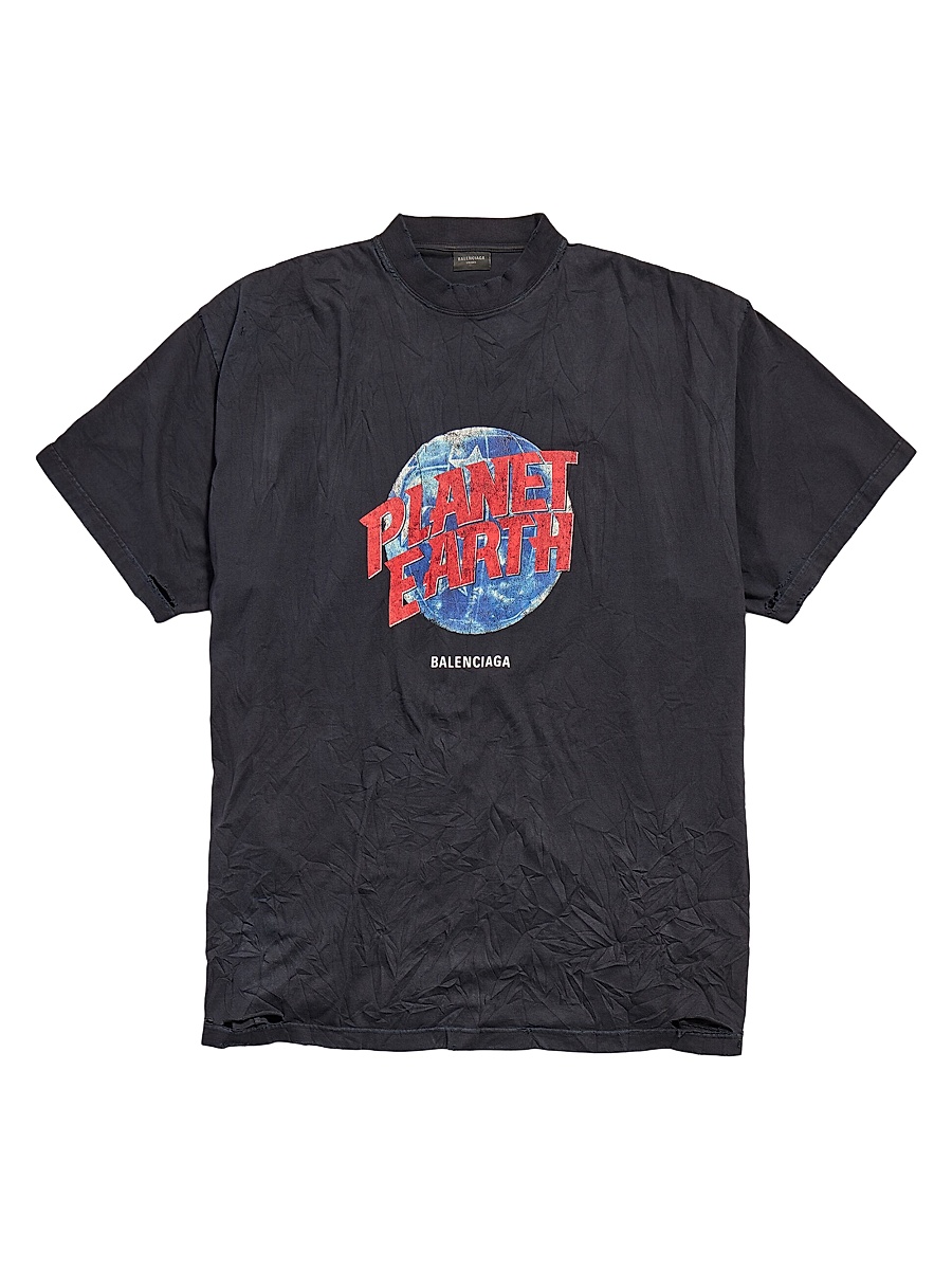 Balenciaga - Planet Earth T-Shirt Oversized